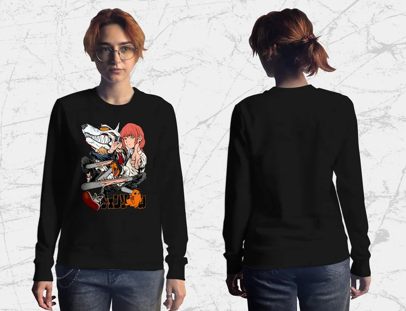 сублимационные футолки: Chainsaw Man